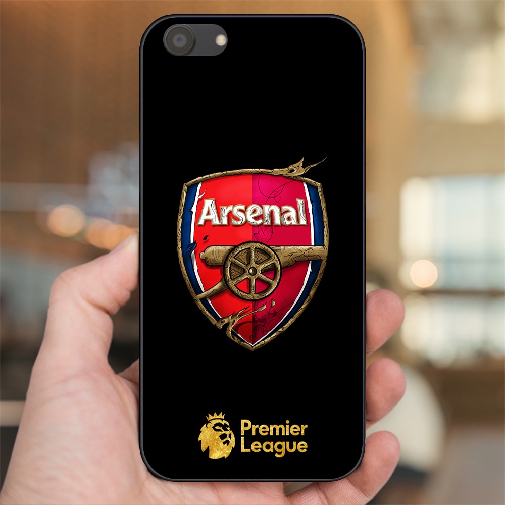 Ốp lưng Oppo A83 viền đen in hình Arsenal FC