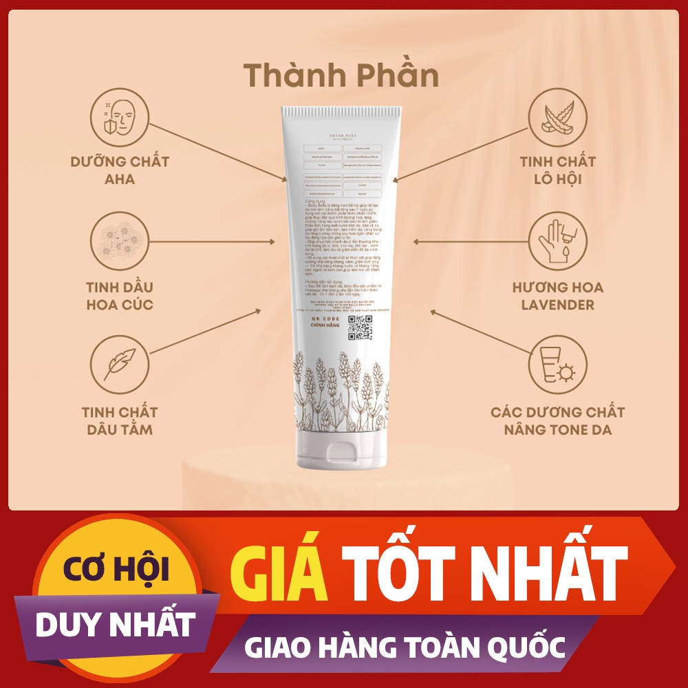 KEM BODY PHỤC HỒI DA HƯ TỔN KÍCH TRẮNG SAU 7 NGÀY