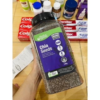 Hạt chia đen Chia Seed nhập Úc 1kg, 1kg5