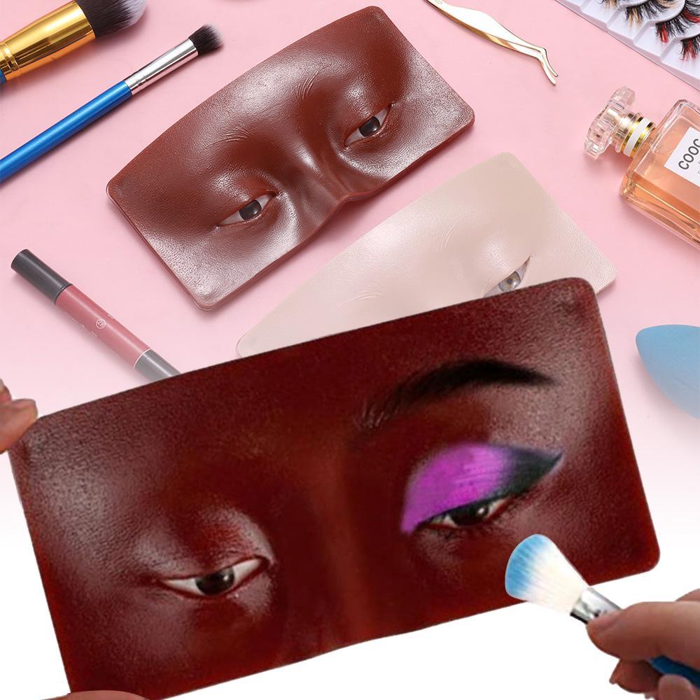 Eutus Bảng Mặt Trang Điểm Hỗ Trợ Luyện Tập Trang Điểm Lông Mi Có Thể Tái Sử Dụng