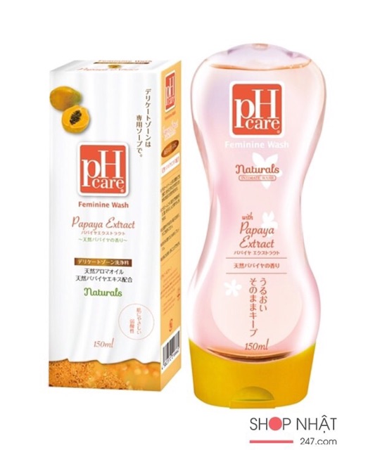 Dung dịch vệ sinh phụ nữ pH Care Nhật Bản 150ml