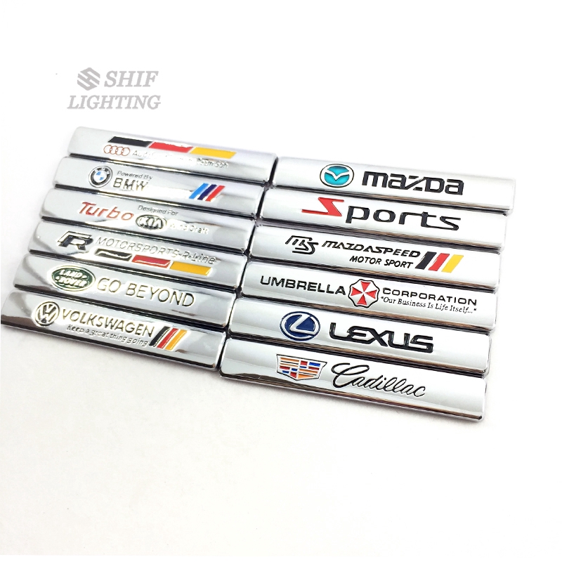 Miếng decal dán trang trí xe hơi hình logo MAZDA SPEED