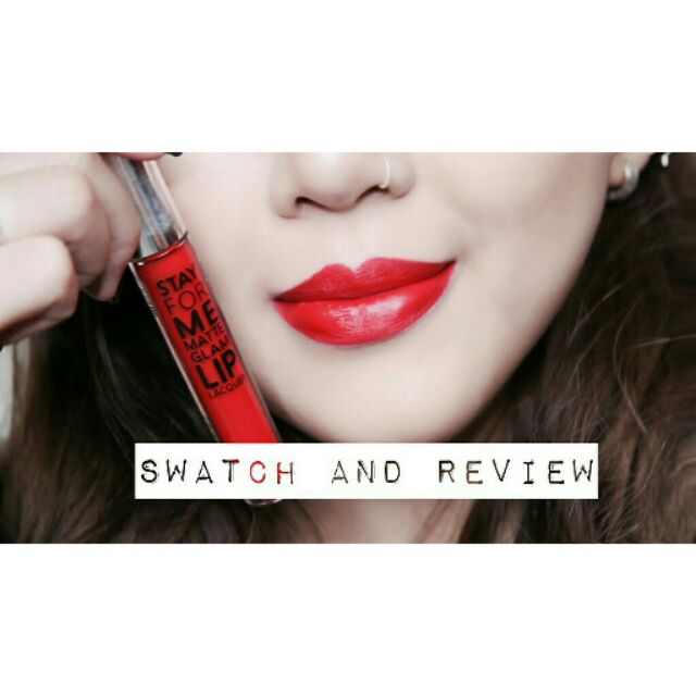 SON Stay For Me Matte Glam Lip Lacquer 4ml