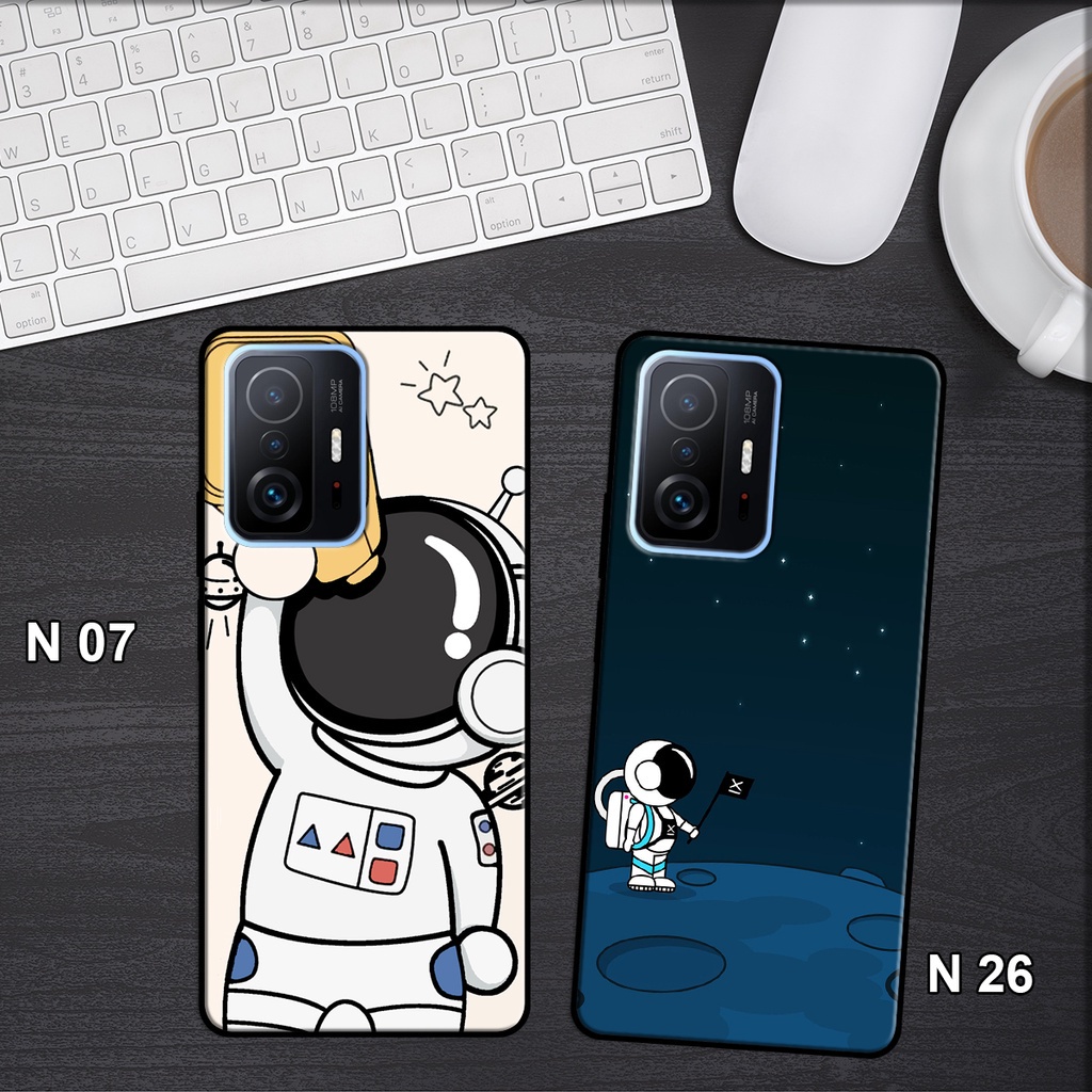 Ốp lưng Xiaomi 11T 5G - Xiaomi 11T Pro 5G ( Mi 11T 5G - Mi 11T Pro 5G) dẻo In Hình Vũ Trụ - Trend - Dễ Thương