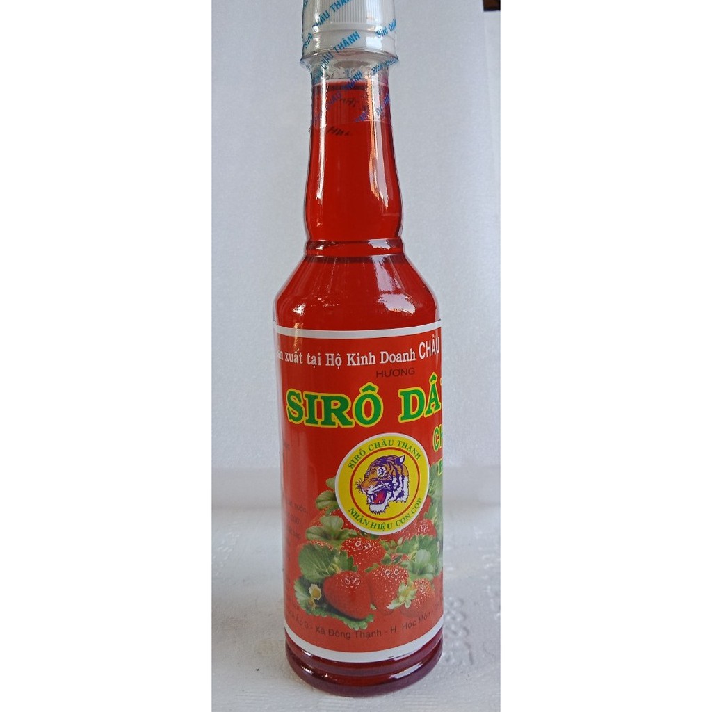 Si Rô Trái Cây Các Loại chai 400ml