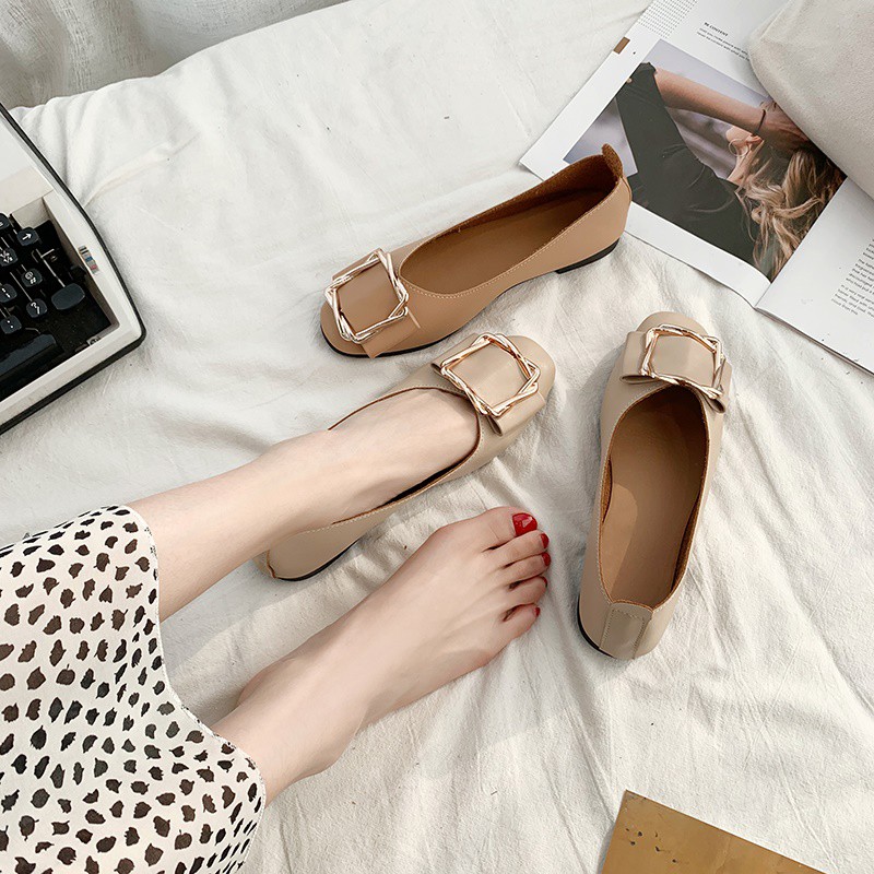 Giày Búp Bê Mũi Vuông Thời Trang Xuân Hè 2021 Cho Nữ | BigBuy360 - bigbuy360.vn