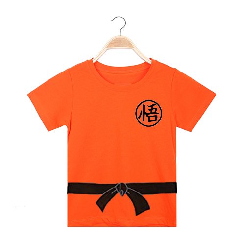 Áo thun Songoku Dragon Ball bé trai nhân vật anime dễ thương - cotton co giãn dễ chịu mát mẻ