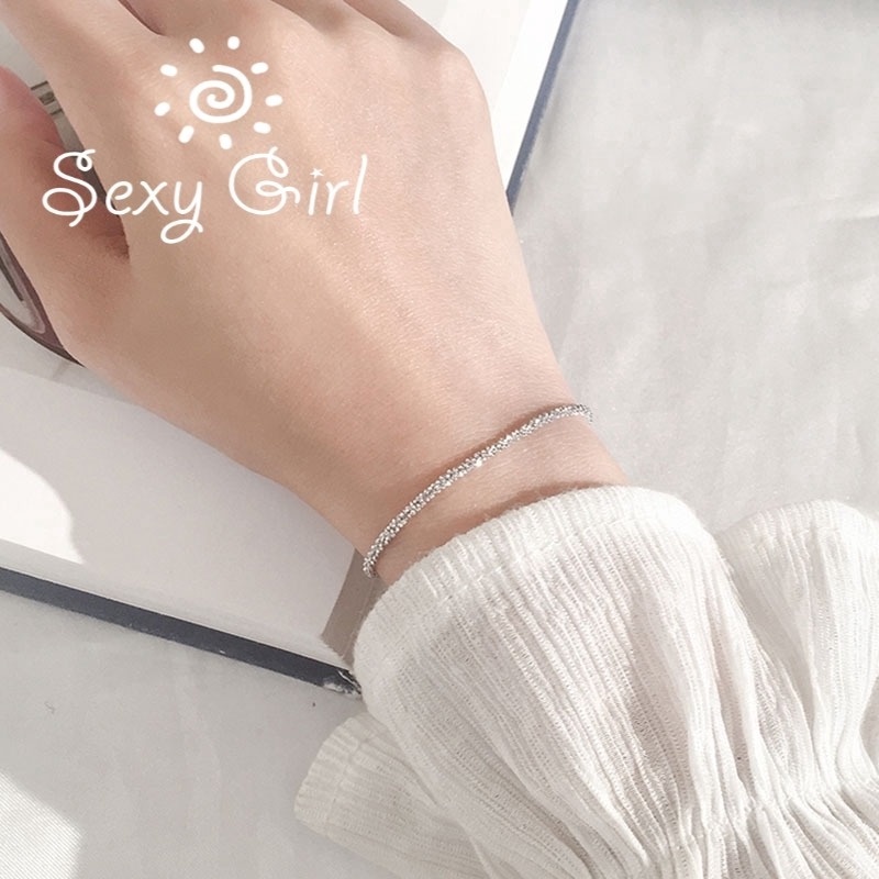 Vòng Tay Hình Ngôi Sao Năm Cánh Đơn Giản Cá Tính Quyến Rũ Dành Cho Nữ