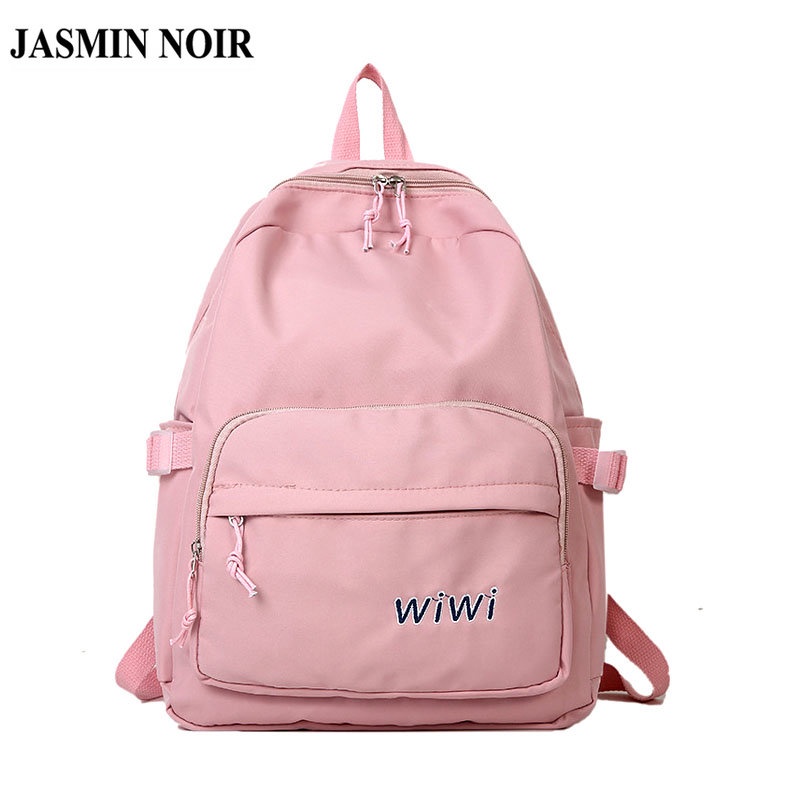 Ba Lô JASMIN NOIR Vải Oxford Thiết Kế Đơn Giản Thời Trang Cá Tính Cho Nữ