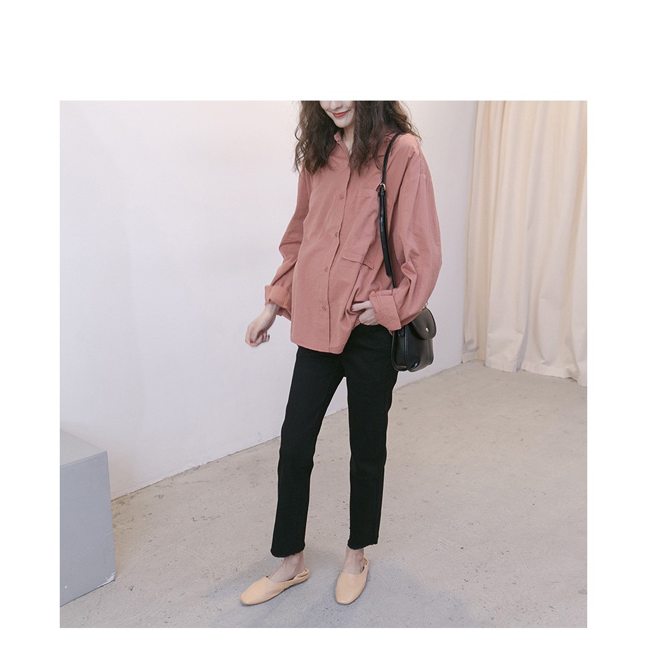 Áo Bầu Xinh Sơ Mi Bầu Xinh AB141