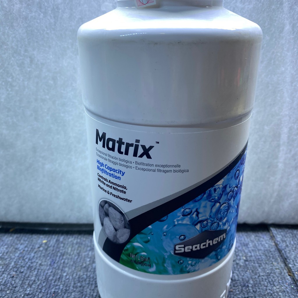 Seachem Matrix 100gr (125ml) - Vật Liệu Lọc Cao Cấp Cho Hồ Cá Cảnh