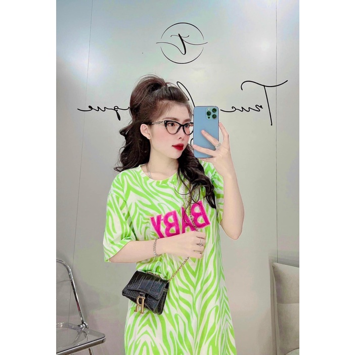 ĐẦM SUÔNG BABY DI BĂNG CỰC HOT BẤT CHẤP MỌI VÓC DÁNG CHE KHUYẾT ĐIỂM BỤNG BỰ TAY TO SIU SIU HOT GIÁ HỜI MM5 HHP THỜI TRA