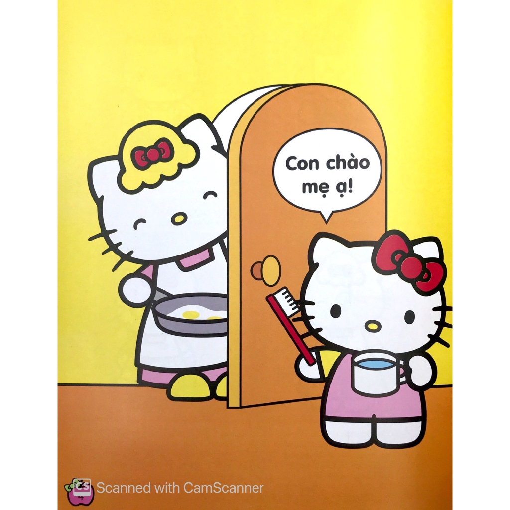Sách - Hello Kitty - Một Ngày Bận Rộn