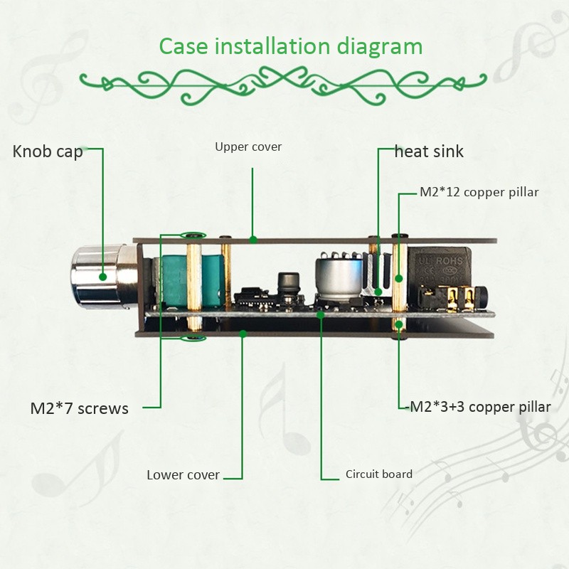 Bảng module khuếch đại âm thanh Zk-502MT Bluetooth 5.0 2.0 chuyên dụng