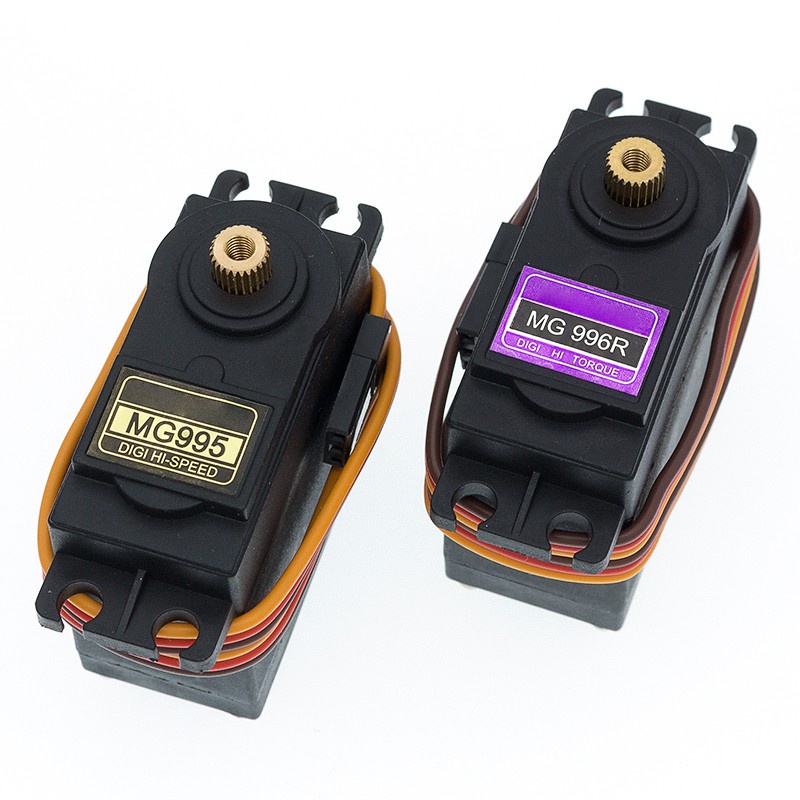Động Cơ Servo MG995 MG996R Bằng Kim Loại Cho Đồ Chơi Điều Khiển Từ Xa Futaba JR MG995