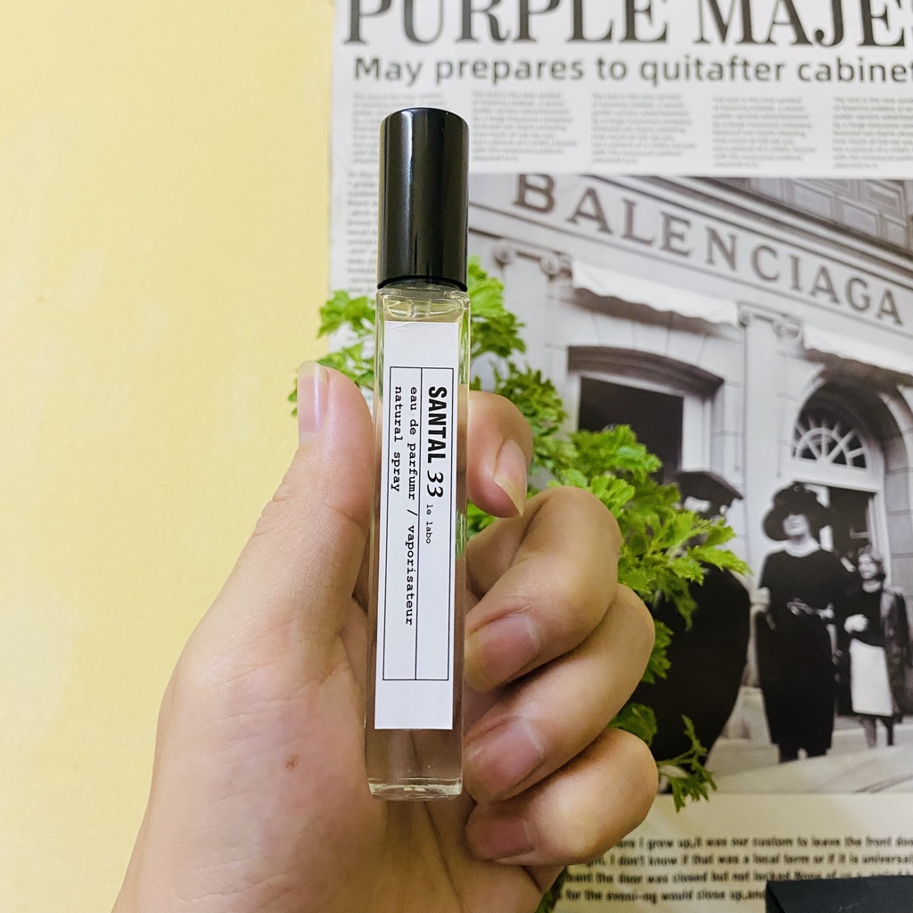 Nước Hoa CH Le La.bo 10-17ml cho cả nam nữ, lưu hương 8-12h