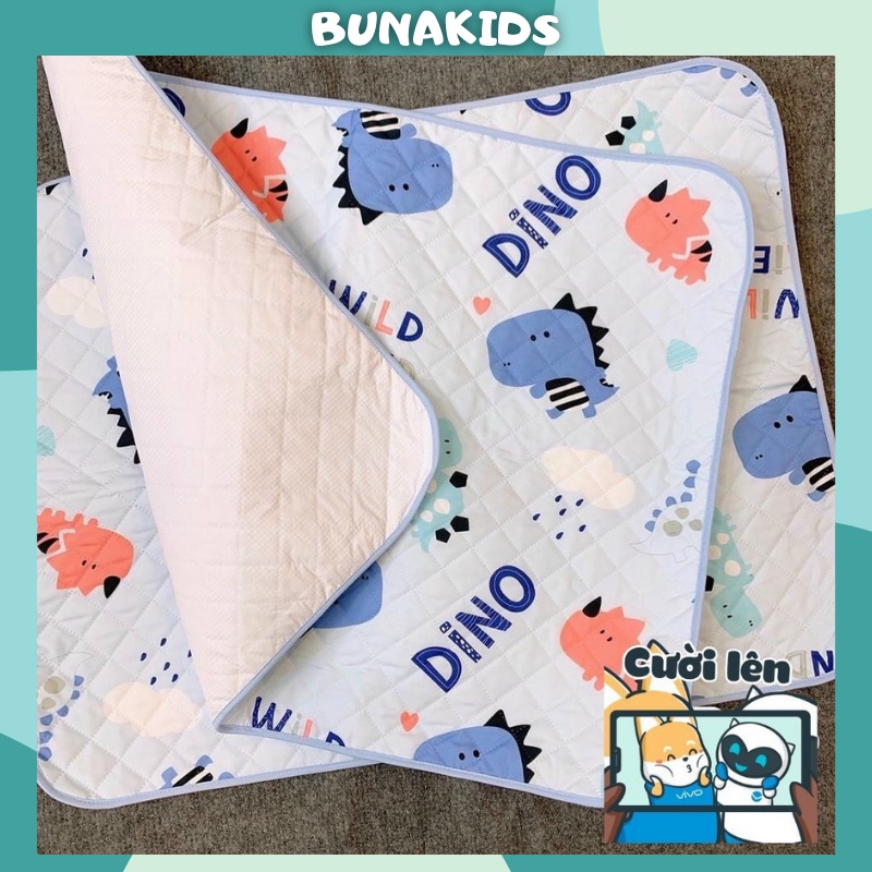 Tấm lót chống thấm 3 lớp baby pilch cho bé bunakids PN08