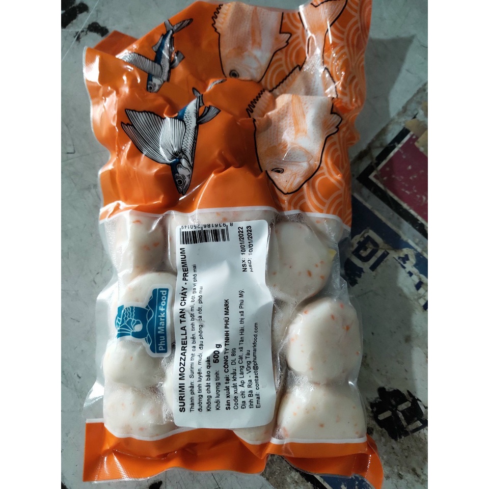 Viên phô mai tan chảy phumark gói 500gram thả lẩu tuyệt vời