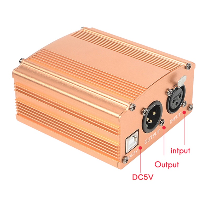 Cáp Nguồn USB 48V Phantom Dành Cho Micro Thu Âm Studio