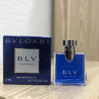 Nước hoa Nam Bvlgari BLV Pour Homme Eau de Toilette 5ml