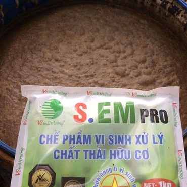 Chế phẩm vi sinh xử lý chất thải hữu cơ S. EM