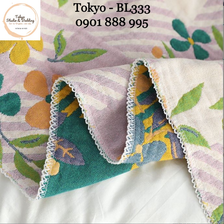 S80_Chăn Xô Organic Cotton Dòng Cao Cấp
