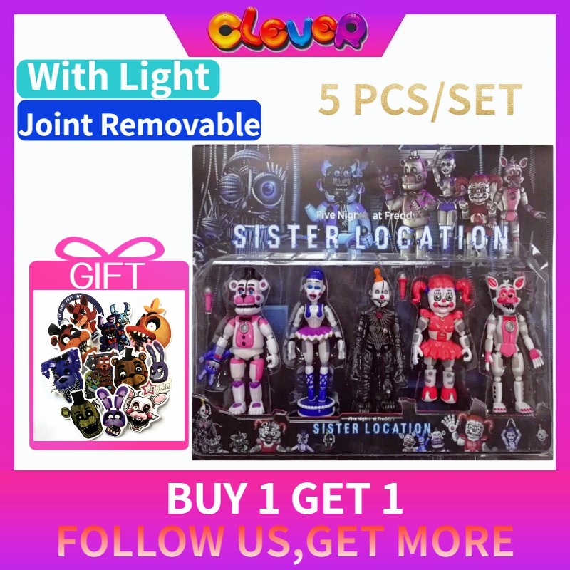 Mô Hình Đồ Chơi Nhân Vật Trong Game Five Nights At Freddy 's