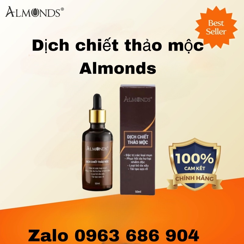 dịch chiết thảo mộc Almonds