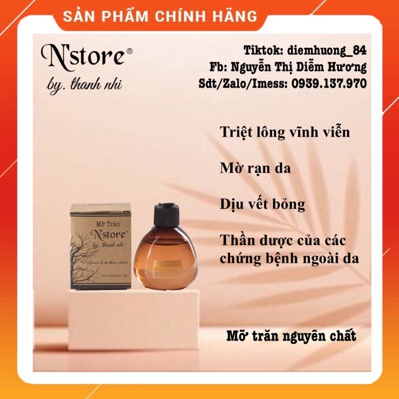 Mỡ Trăn Nguyên Chất