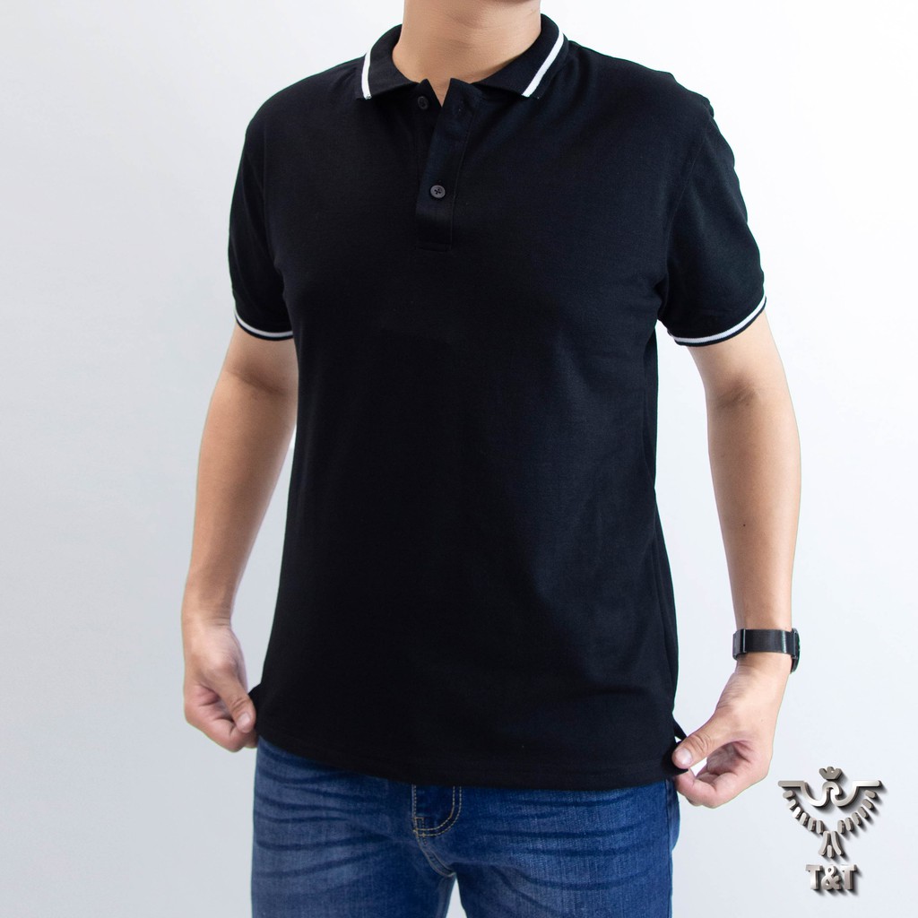 Áo thun nam áo polo nam cổ bẻ tay ngắn chất thun cotton co dãn thoáng mát kiểu dáng hàn quốc PL202