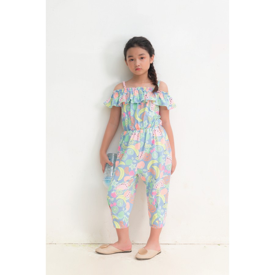 Jookyli Trang Phục Liền Họa Tiết MSP18G0770