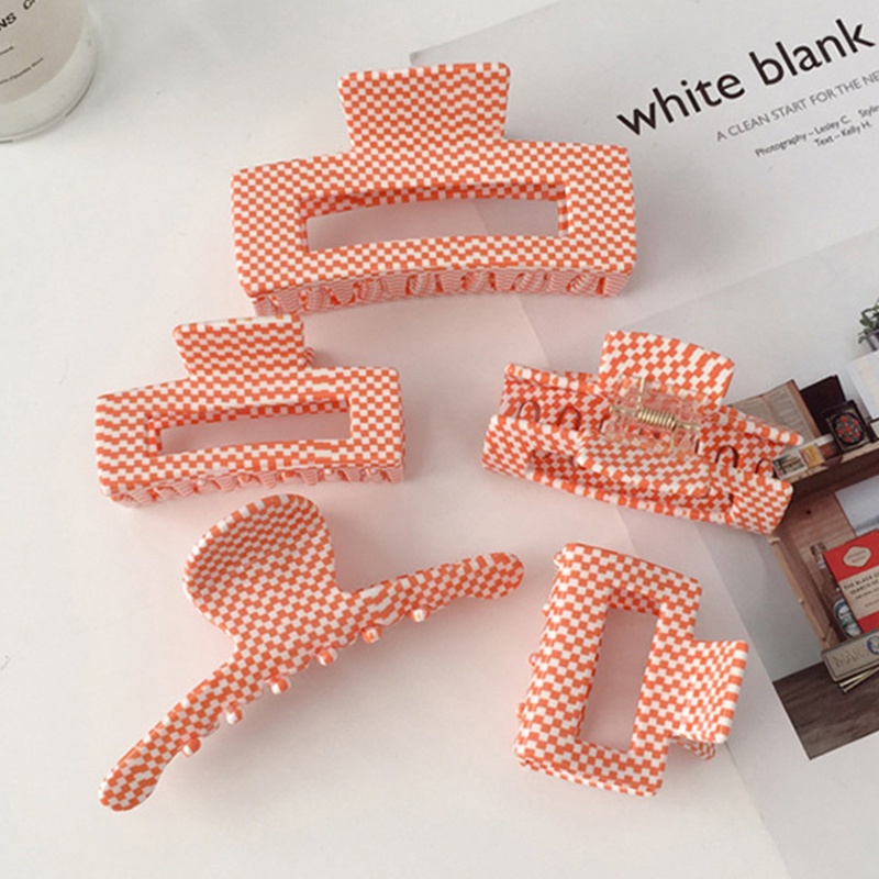 Kẹp Tóc Dạng Móng Vuốt Chống Trượt Thiết Kế Thời Trang Pháp Dễ Thương