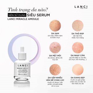Siêu Phẩm Serum Lanci- MIRACLE AMPOULE