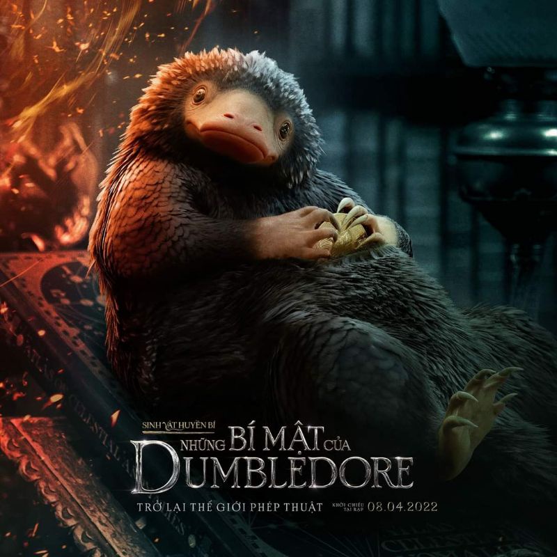 Thần tài Niffler, Pickett tài lộc  chính hãng Funko, vía thần tài