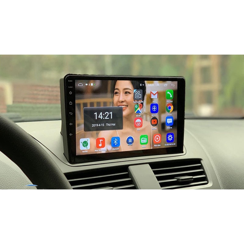 Mặt dưỡng kèm dây nguồn zin lắp cho xe MAZDA