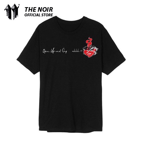 ÁO THUN POISON LOVE - UNISEX NAM NỮ - STREETWEAR - OVERSIZE - BLACK T - SHIRT - THE NOIR