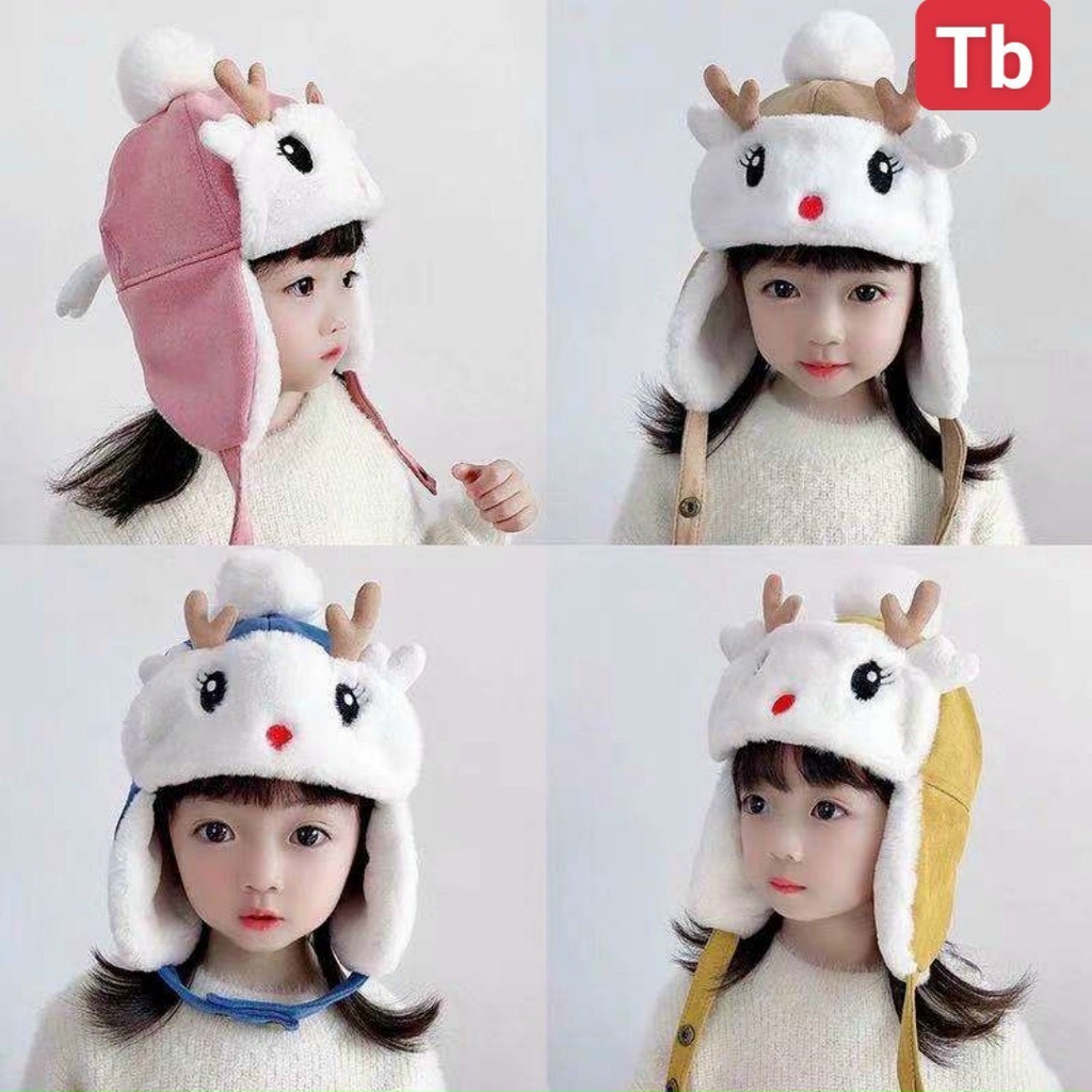 Mũ bông hình thú❤❤Kute dễ thương❤❤Ấm áp chất liệu mềm❤❤Giữ ấm cho đầu cổ gáy