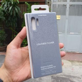 Ốp lưng Leather Cover Note 10 - Note 10 Plus chính hãng Samsung