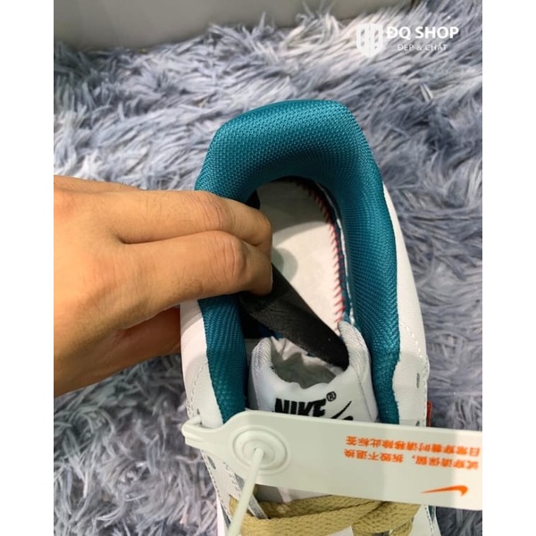 Giày thể thao nike_gucci, Giày AF1 GC xanh đỏ nam nữ cao cấp siêu hot 2021 Full Box Bill
