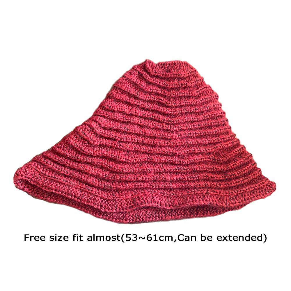 Mũ Len Beanie Nam Nữ Màu Trơn Dễ Thương
