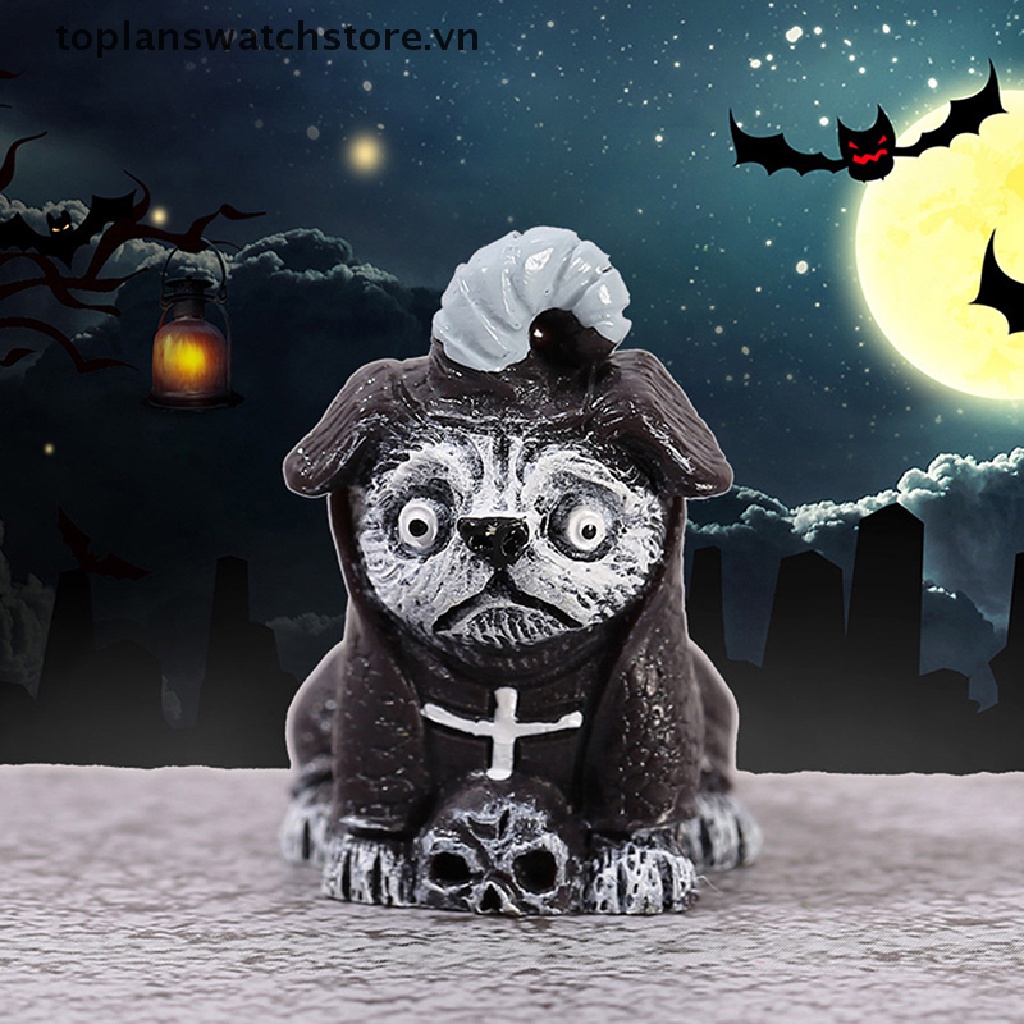 Mô Hình Nhà Búp Bê Mini Bằng Nhựa Resin Trang Trí Halloween