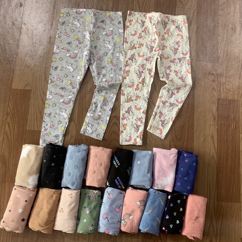 Quần legging cotton bé gái, hàng dư