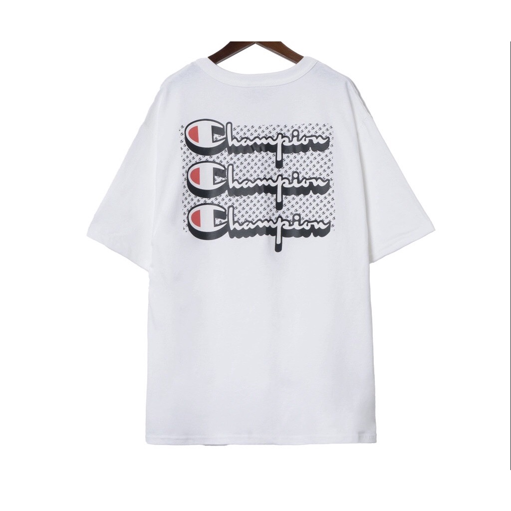 Áo Thun Champion Heritag Triple Scipt Graphic chính hãng unisex - 100% AUTHENTIC MUA TRỰC TIẾP USA