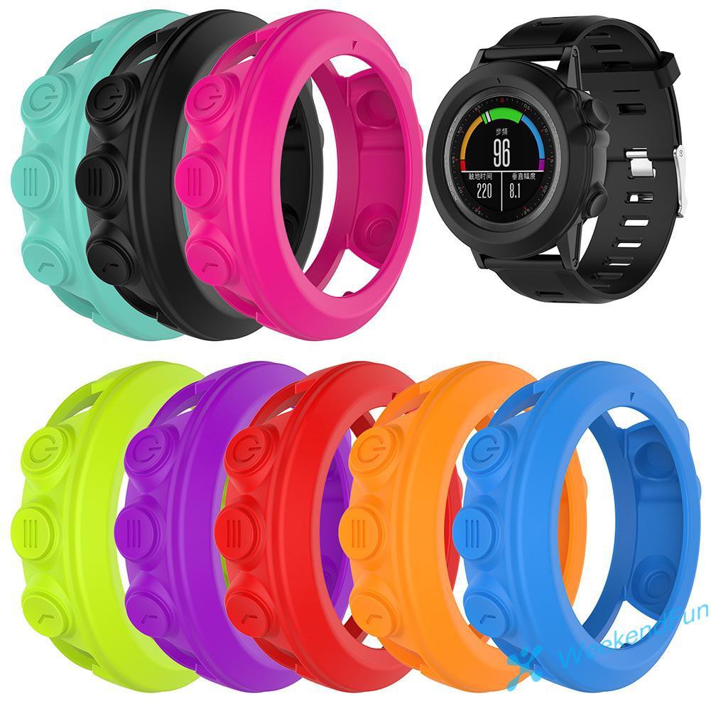 Ốp Silicone Bảo Vệ Cho Đồng Hồ Thông Minh Garmin Fenix 3 Hr Quatix 3