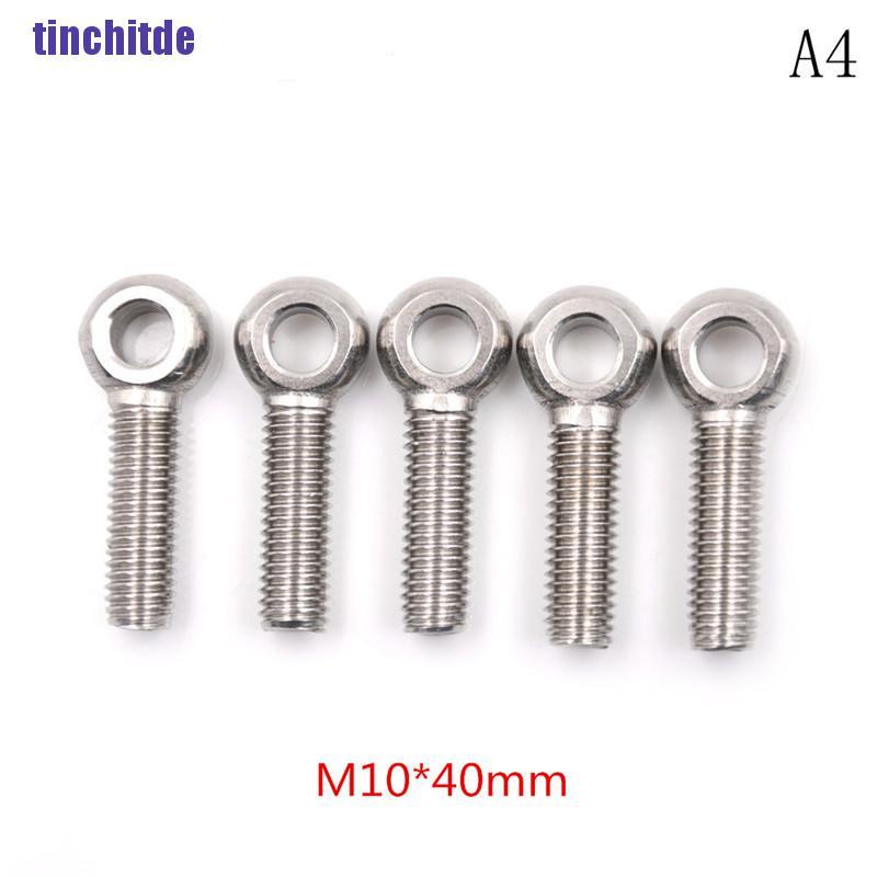 Set 5 bu lông bằng thép không gỉ m5 m6 m8 m10 m12 chuyên dụng cho máy móc