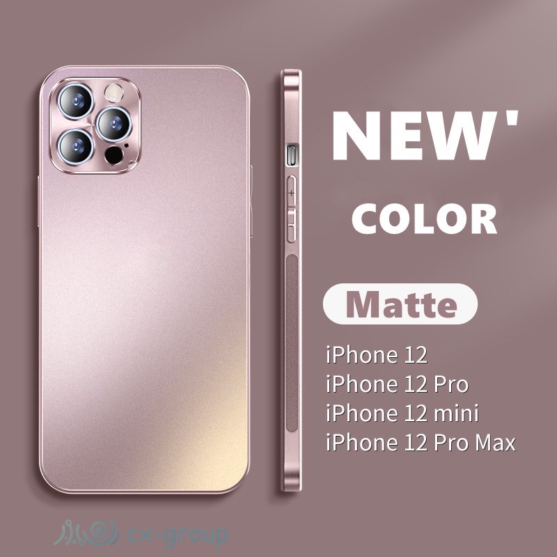 Ốp điện thoại mặt kính nhám AG nhiều màu tùy chọn cho IPhone 13 Pro Max 7P 8Plus X XR XS Max 11 12Pro MAX 12 11Pro Max