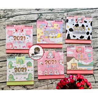 (Hình thật) Lịch bàn 2021 siêu cute mừng năm mới!