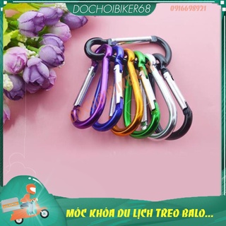 ⚡️Rẻ⚡️ 🏅🏅 Móc Treo Đồ Du Lịch kim loại chắc chắn Treo đồ trên balo và những vật dụng khác