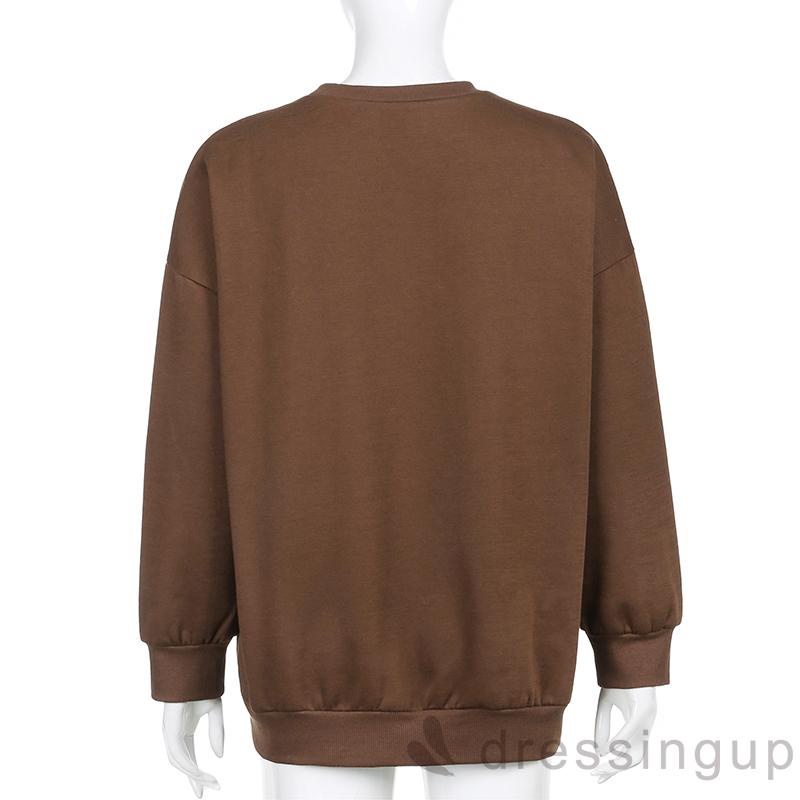 Áo Thun Tay Dài Cổ Tròn In Hình Chân Dung