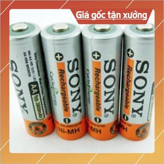 [HOT+FREE SHIP] Combo 2 Cặp Pin AAA và AA Sony. Sạc Đựoc
